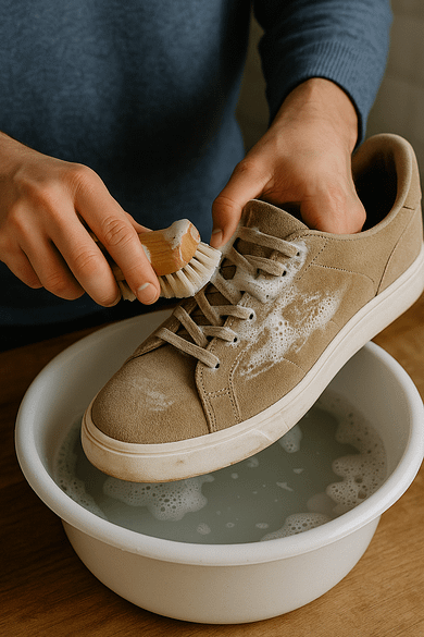 스웨이드 유지 팁